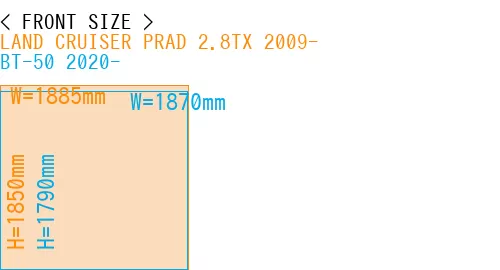#LAND CRUISER PRAD 2.8TX 2009- + BT-50 2020-
